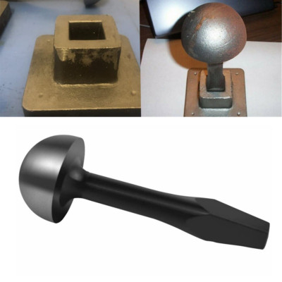 Blacksmith Tinsmith 4'' Ball Mushroom Stake Pexto Taper Shank Large Pexto Plate