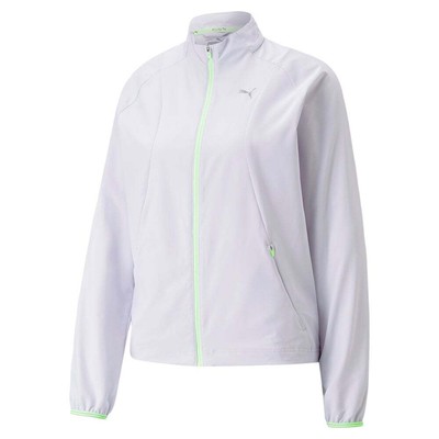 Puma Run Ultraweave Full Zip Jacket Womens Size S Повседневная спортивная верхняя одежда 523