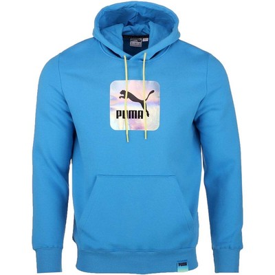 

Puma Lightsense Pullover Hoodie Mens Size  Повседневная верхняя одежда 535540-79, Синий