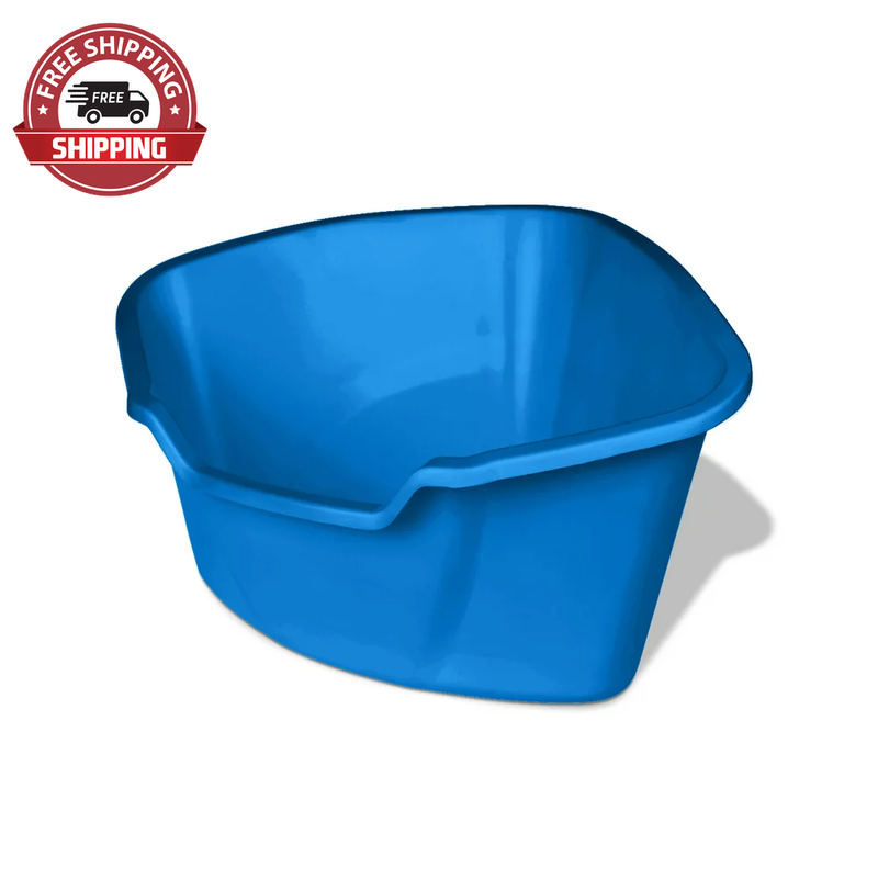 High Sided Corner Cat Litter Pan
