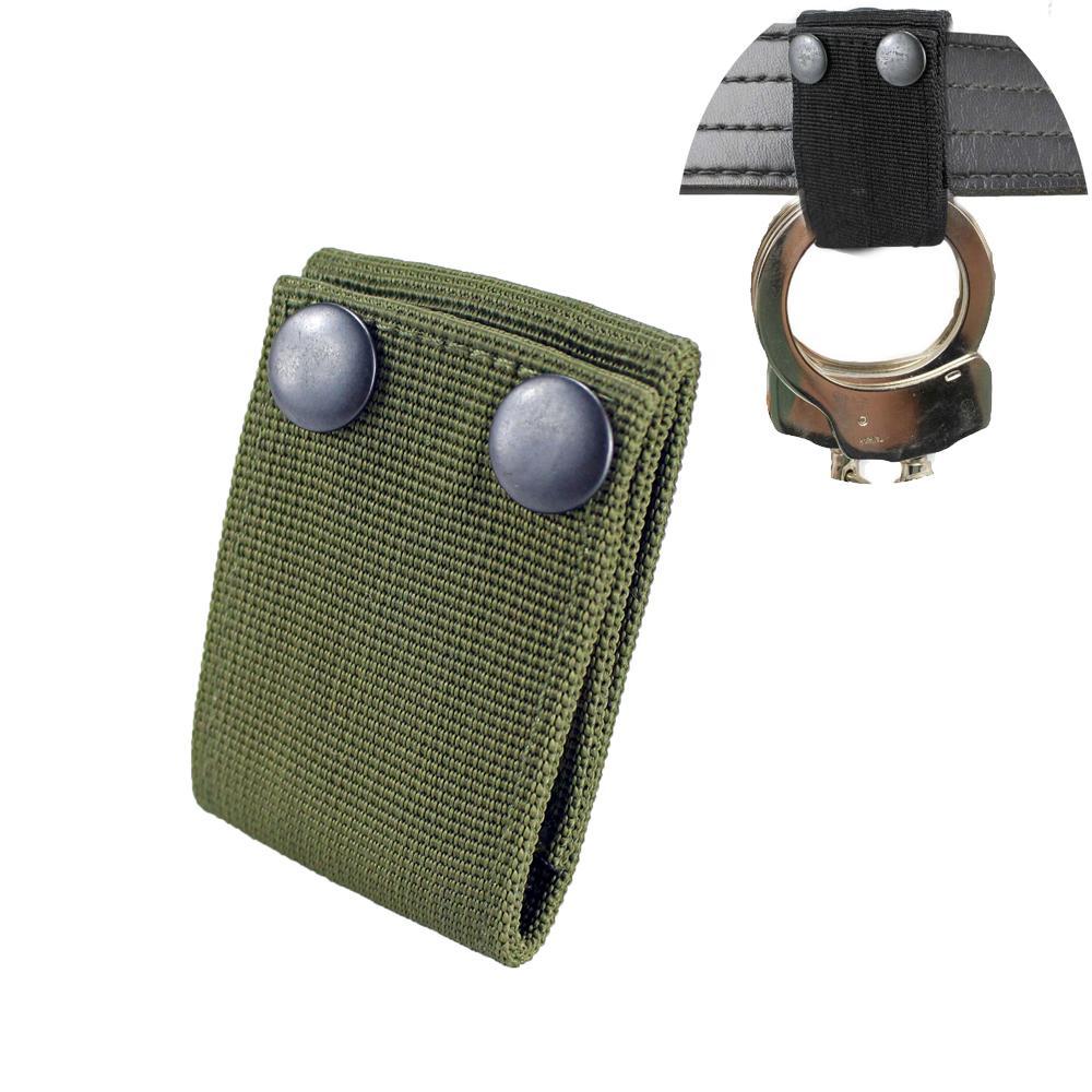 Nylon Handcuff Strap Holder Safety Snap by Perfect Fits a 2" Duty Belt
