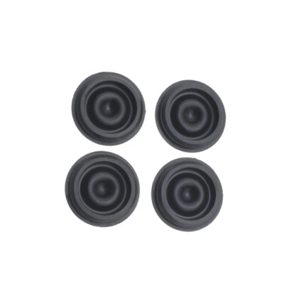 1.98'' Rubber Grease Cap for 2,000-3,500lb Trailer Wheel Hubs DC200L-DCRP 4Pcs