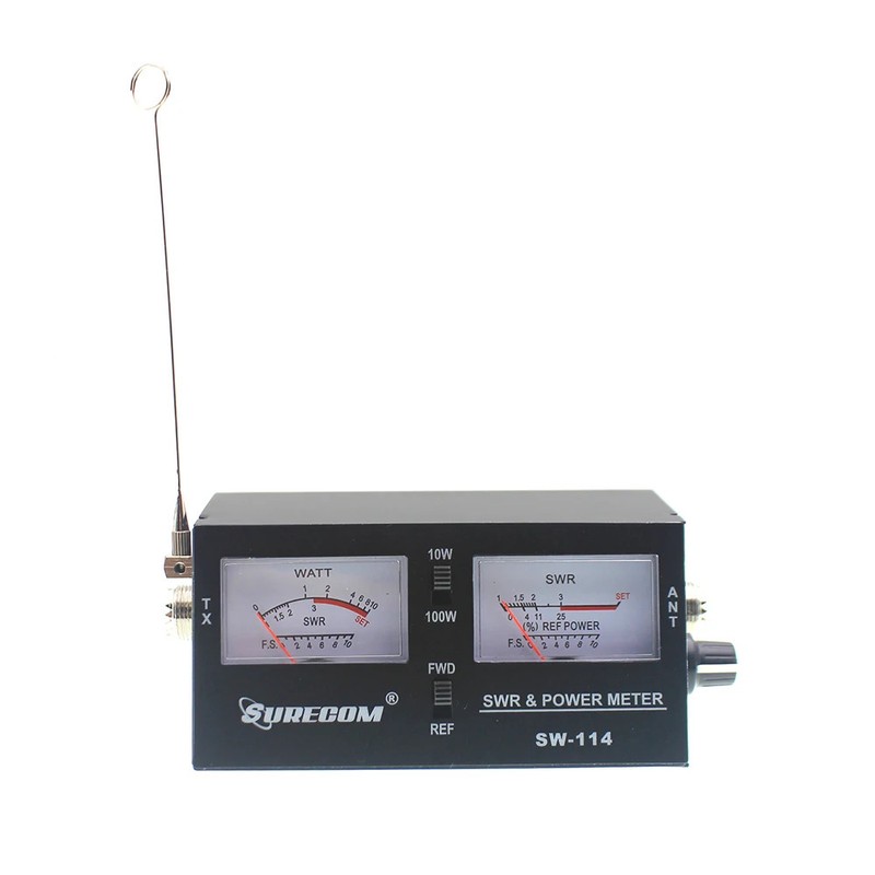 SW-114 100W SWR/RF/Field Strength Test Power Meter for Relative Power 3 Function
