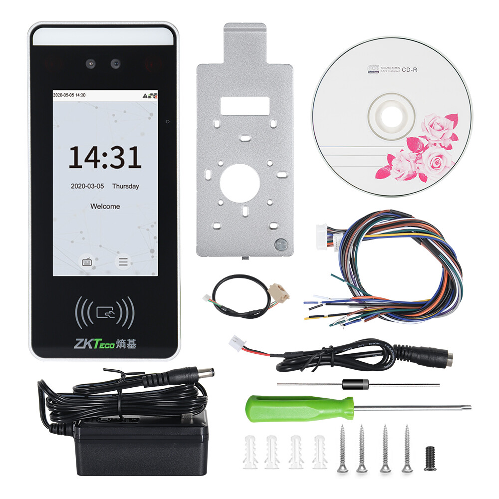 ZKTeco xFace60 TCP/IP Biometric Face Recognition Scanner Access Control Terminal