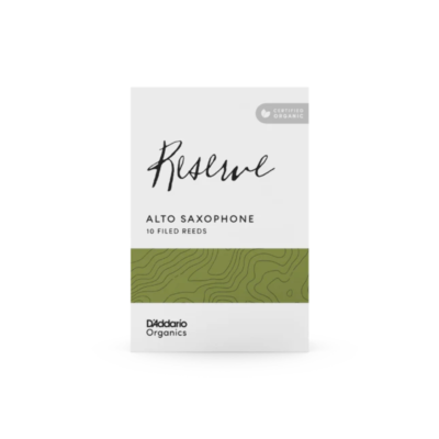 D'Addario Organic Reserve Alto Saxophone Reeds - 10 per Box