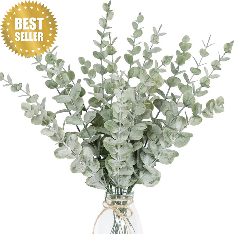 18Pcs Artificial Eucalyptus Tree Decoration Wedding Home Decoration Props Artifi