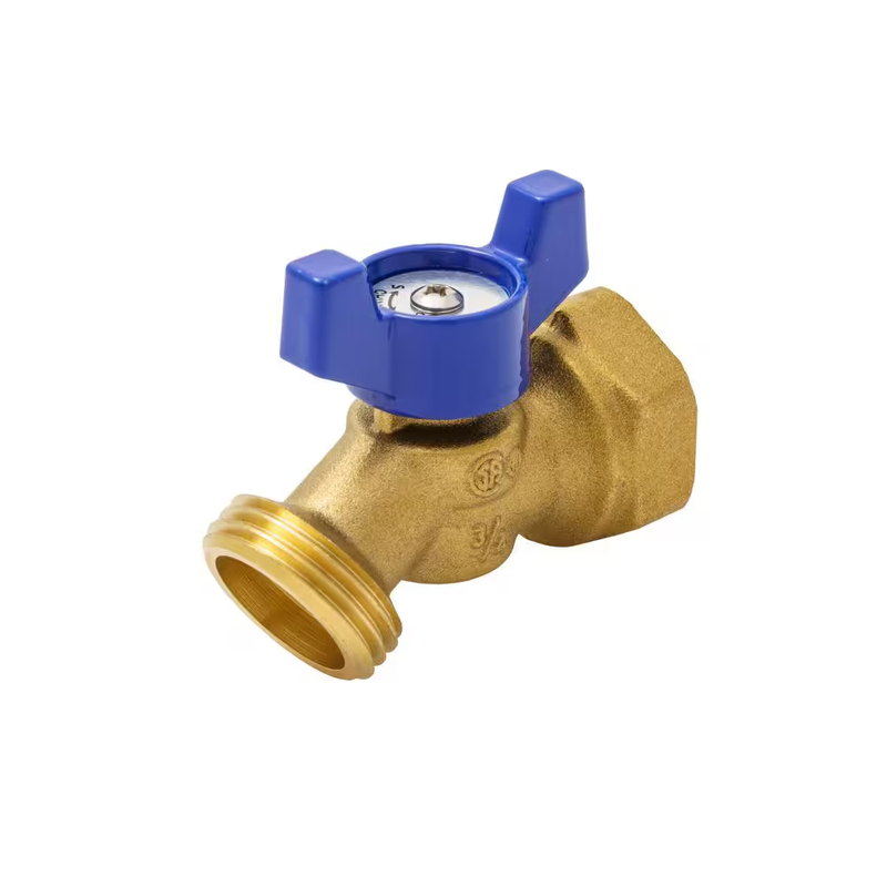 Everbilt Hose Bibb 3/4 In Brass FIP Quarter Turn Outdoor Water Faucet Valve