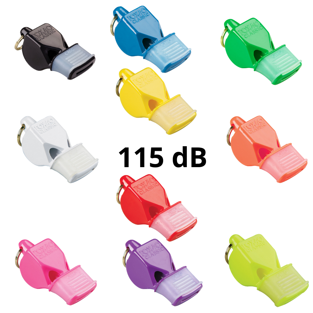 FOX 40 BRAND CLASSIC CMG OFFICIAL WHISTLE WITH FREE WARNER BRAND LANYARD