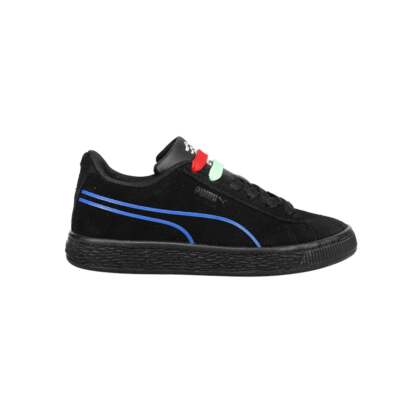 

Повседневная обувь Puma Suede Hypnotic Lace Up Youth Boys Black Sneakers 382452-01, Черный, Puma Suede Hypnotic Lace Up Youth