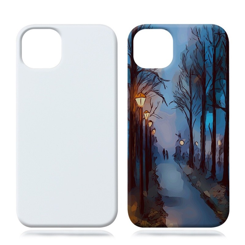 5PCS Blank 3D Sublimation print PC Hard Case For iPhone