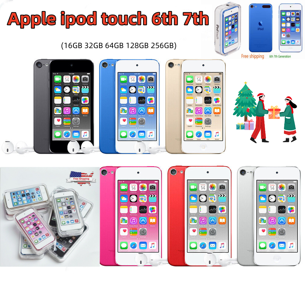 新品未使用未開封・Apple iPod touch（32GB・RED） Refurbished Apple iPod Touch 7th Generation A2178 Product