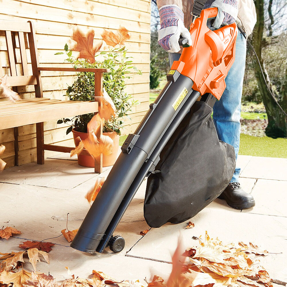 Heavy Duty 30w Electric Garden Leaf Grass Hedge Blower Hoover Vacuum Vac New Ebay