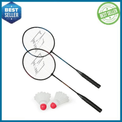 EastPoint Sports 2 Player Badminton Racket Set; Contains 2 Rackets with Tempered