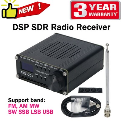 ATS-20+ Plus ATS20 V2 SI4732 Radio Receiver DSP SDR Receiver FM AM MW SW SSB LSB