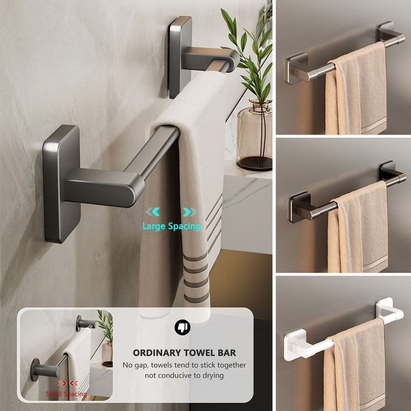Bar Aluminum Alloy Bathroom Shelves  Household