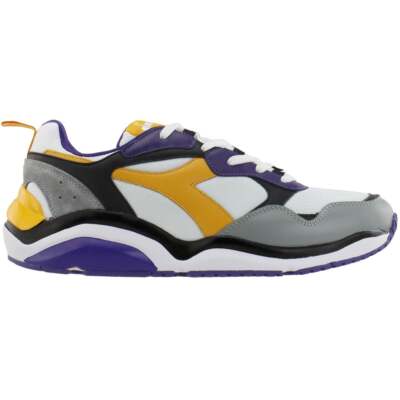 

Мужские фиолетово-белые кроссовки Diadora Whiz Run Повседневная обувь 174340-C8221, Purple;white, Diadora Whizz Run