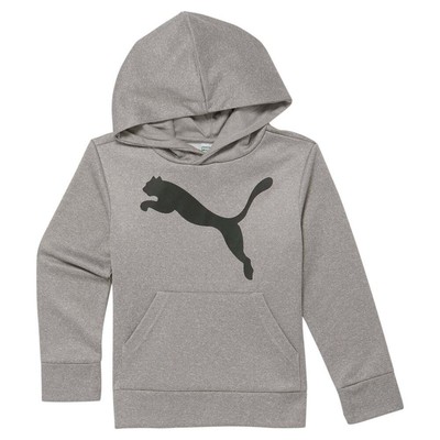 

Puma Classics Cat Logo Pullover Hoodie Youth Boys Серая повседневная спортивная верхняя одежда, Grey, Puma Classics Cat Logo Pullover Hoodie Youth