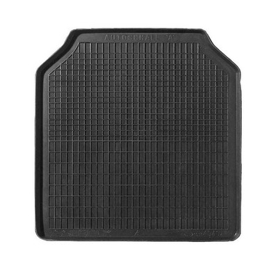 Schönek Universal Gummi-Schalenmatte, Auto Fußmatte vorne, 57 x 49 cm in Schwarz
