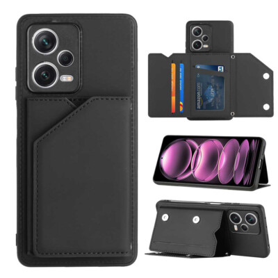 Leather Wallet Card Shockproof Phone Case For Redmi Note 12 Pro+ Note 11 10C A1