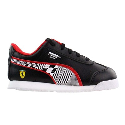 

Puma Scuderia Ferrari Roma Toddler Boys Размер 5 M Кроссовки Повседневная обувь 339975-0, Черный, Puma Scuderia Ferrari Roma Toddler