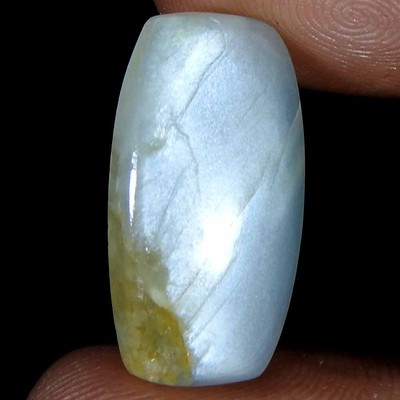 16.15Cts100%Natural Silky Moonstone Cushion Cabochon Loose Gemstone