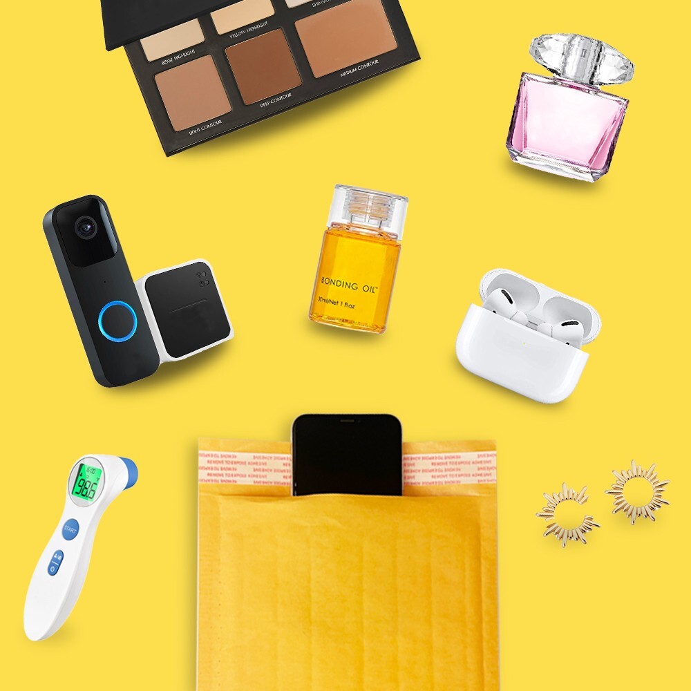 Made In USA CoolPkg #000 4"x8" 4*8 Kraft Bubble Mailer Shipping Envelope 500 pcs