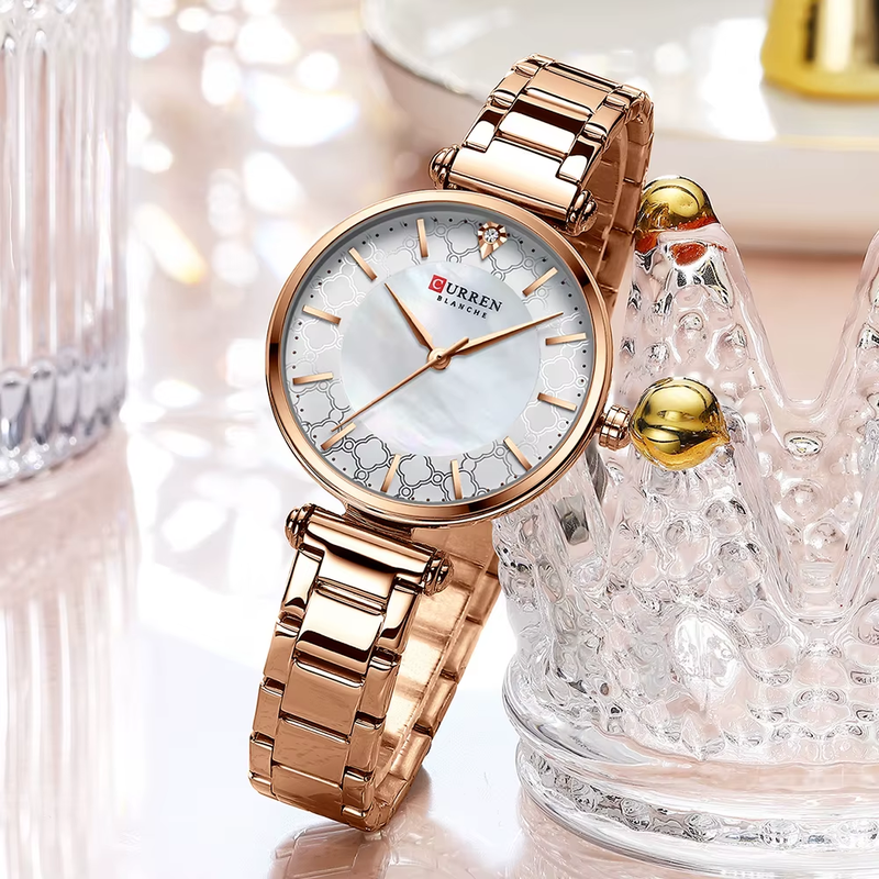 New Fashion Watch Women  Top Brand Ladies Creative Steel Women Bracelet Watches