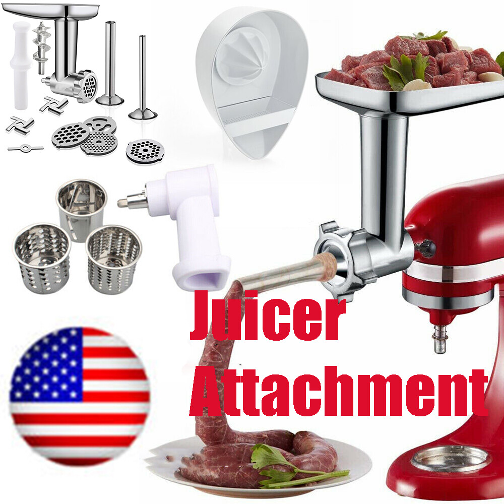 NEW Juicer Meat Grinder Juicer Shredder Attachment For KitchenAid Stand Mixer US