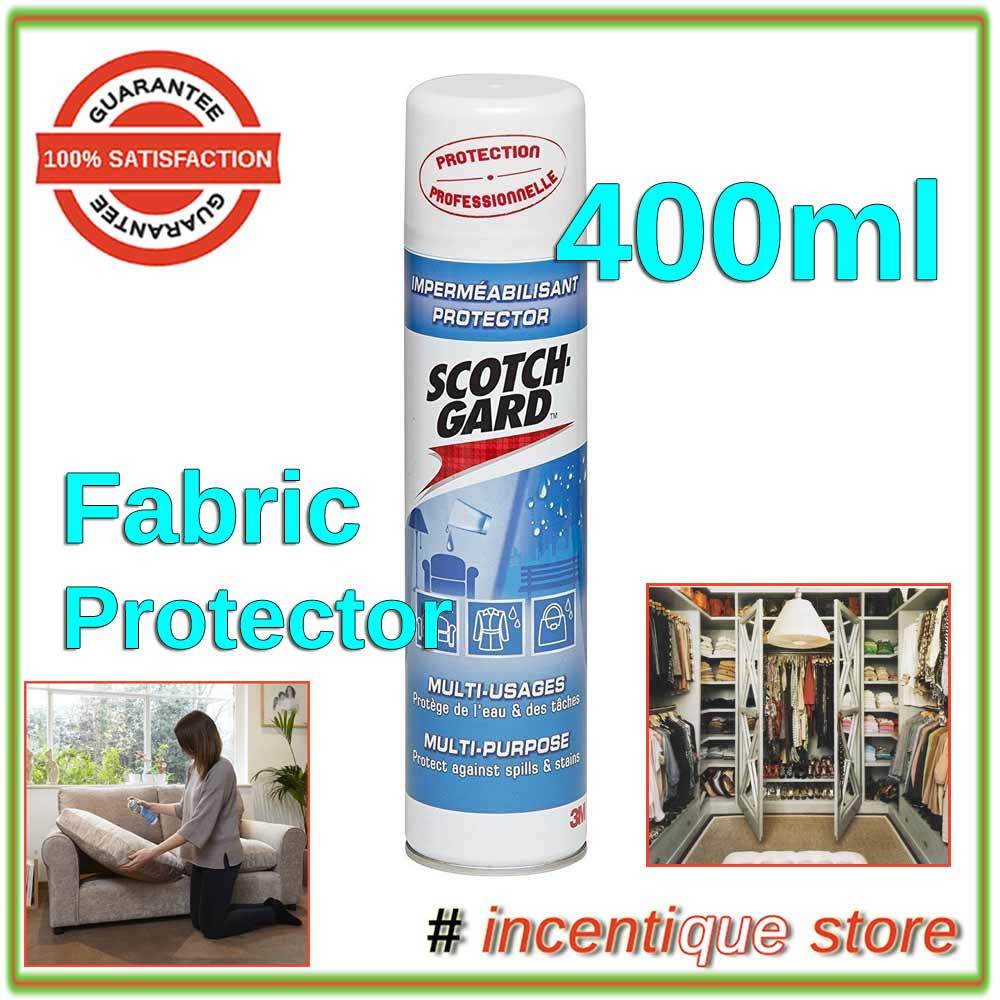 Details About Fabric Protector 400ml Spray Protect New Sofa Clean Fabrics Clothing Scotchguard