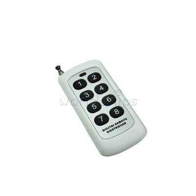 8 Channel Wireless RF Remote Control Switch Relay Module DC8-86V / AC110-275V US