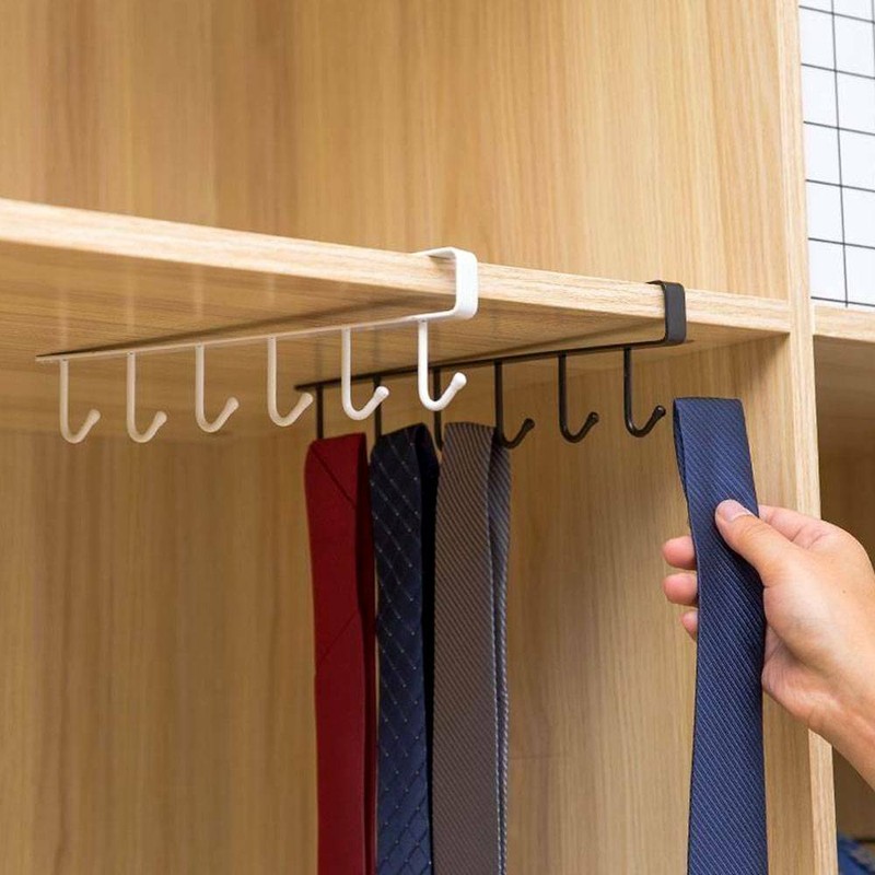 under cabinet clothes hanger rack