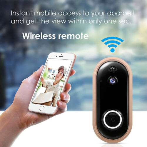 Wireless WiFi Doorbell Security Intercom Video Camera Door Bell Chime 1080P Lot