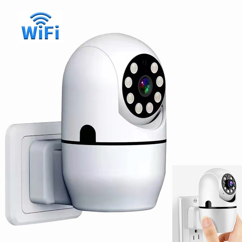 Plug in Security Cameras,Home Security Camera with Mobile App, Smart Security Ca