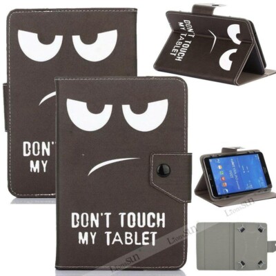 Universal Case for 9/10/10.1 Inch Tablet Folio Leather Stand Protective Cover