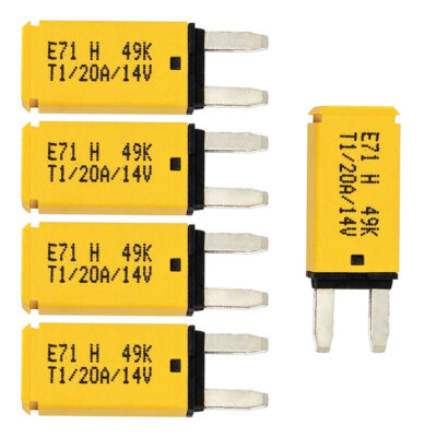 5PC DC 14V Auto Reset Mini ATM Circuit Breaker Blade Fuse for Car Truck Boat USA