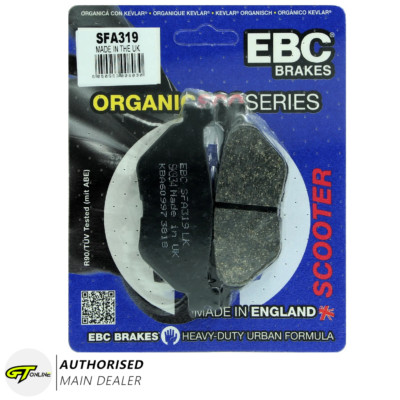 EBC SFA319 Brake Pads - Rear Yamaha XP500 XP530 T-MAX Organic Replacement
