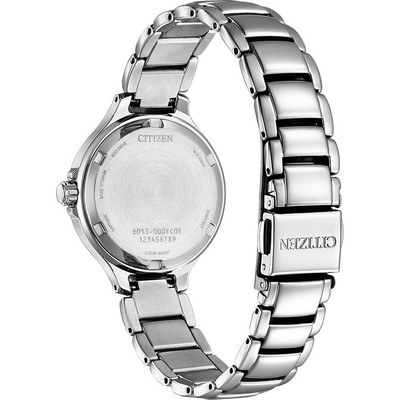 Pre-owned Citizen Silver Womens Analogue Watch Ew2680-84d