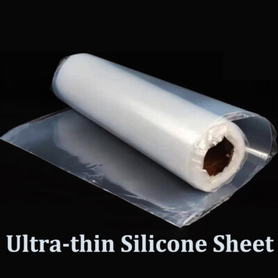 Transparent Silicone Sheet Ultra -Thin High Temp. Resistant Thickness 0.1MM--1MM