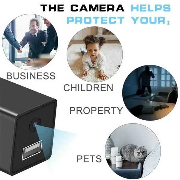 1080 HD Mini Hidden Camera WiFi Remote Viewing Security Camera Motion Detection - Image 6