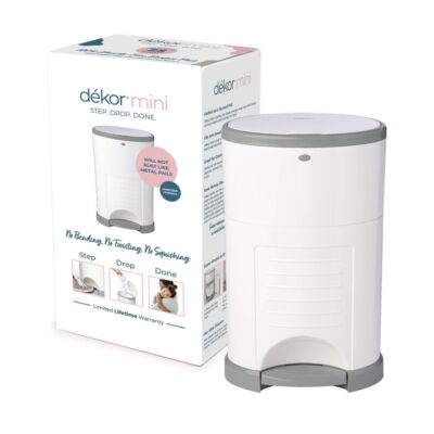 Ведерко для подгузников Dekor Mini Hands Free - Белое
