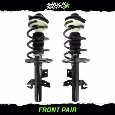 Front Pair Complete Struts & Spring Assemblies for 2015-2017 Chrysler 200 3.6L