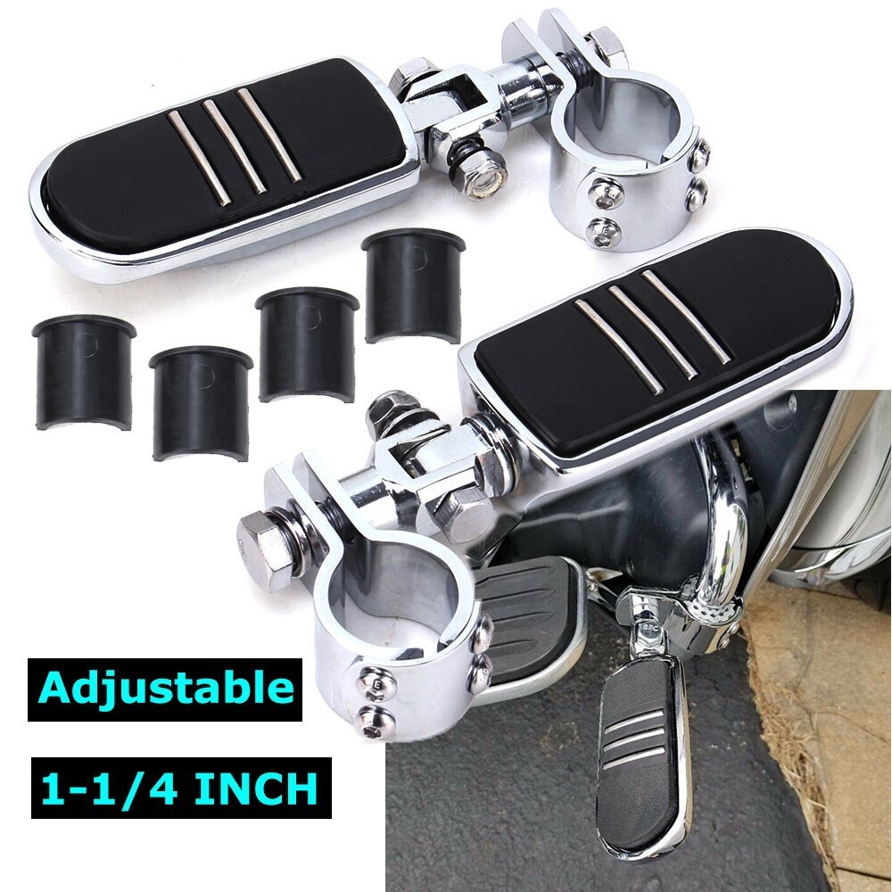 Fit Honda Goldwing 1500 1800 Motorcycle Footpegs Highway Pegs Foot Rest 1-1/4"