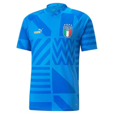 Мужская футболка Puma Figc Home Prematch Blue 76705017