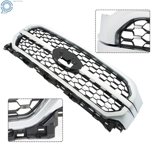 For 2021 Thru 2023 Ford F-150 Grill Grille ML3Z-8200-JB Silver+Chrome