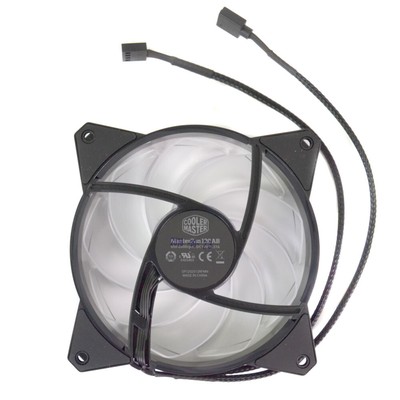 Cooler Master MasterFan 120AB RGB LED 120mm Silent PC Computer Case Fan