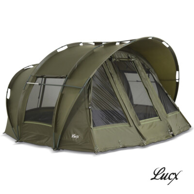 Lucx Carp Tent Bivvy 1, 2, 3 Mann Fishing " Leopard " Dome Camping