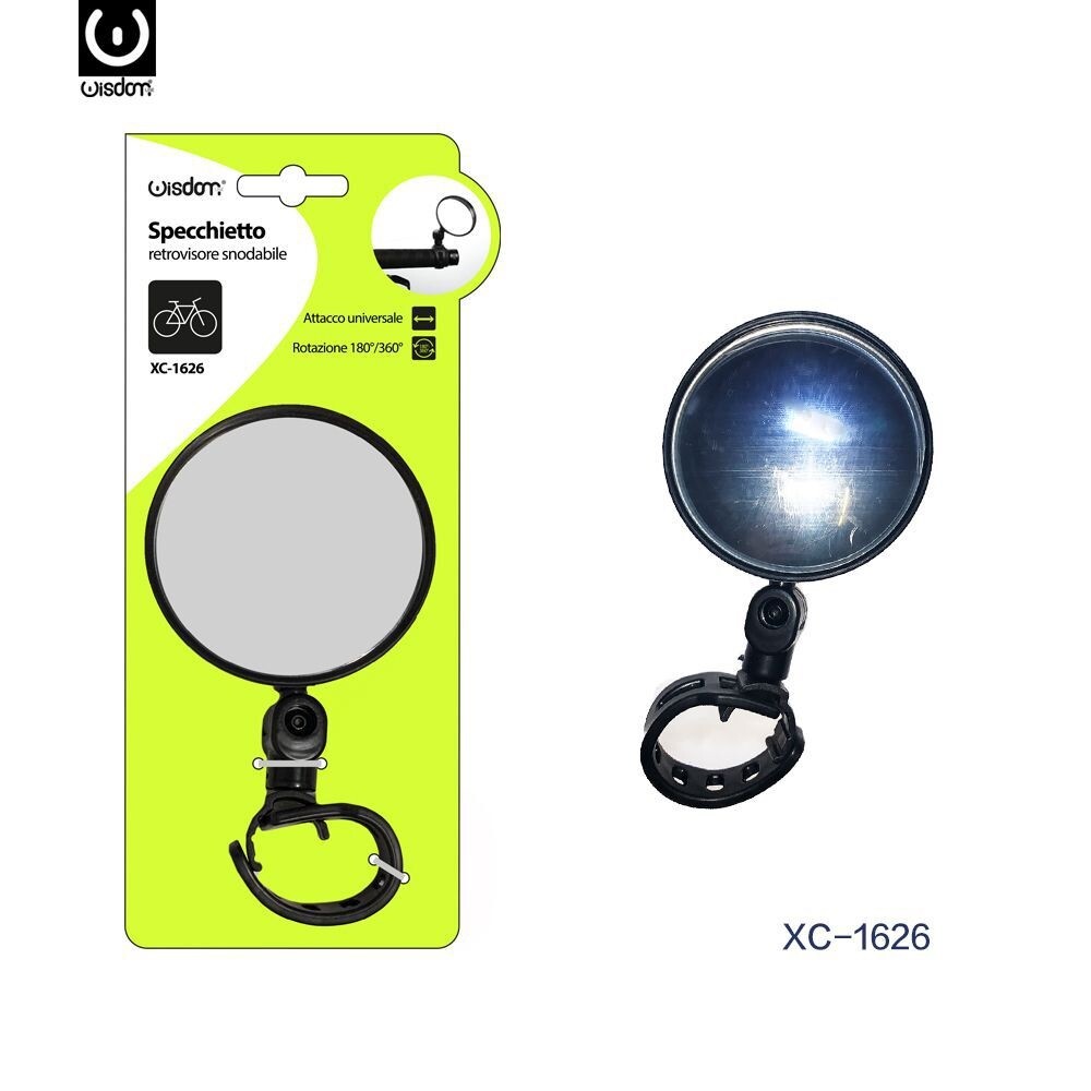 Specchietto Retrovisore Snodabile Per Bici Bicicletta Xc-1626 wis