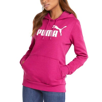 

Puma Ess Logo Pullover Hoodie Женская розовая повседневная спортивная верхняя одежда 84686086, Розовый, Puma Ess Logo Pullover Hoodie