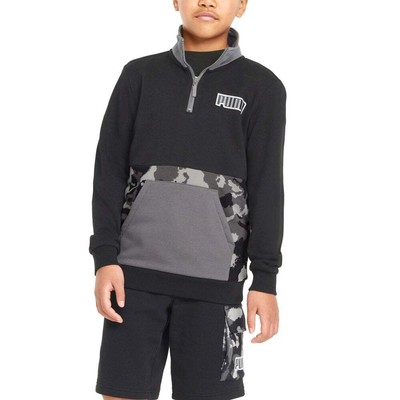 Puma Alpha Quarter-Zip Tr B Boys Size XS Повседневная спортивная верхняя одежда 847285-01