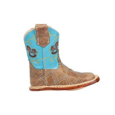 

Повседневные ботинки Roper Cowbaby Blue Rockin Horse Infant Boys  M 09-016-7912-1, Blue;brown, Roper Cowbaby Blue Rockin Horse Infant
